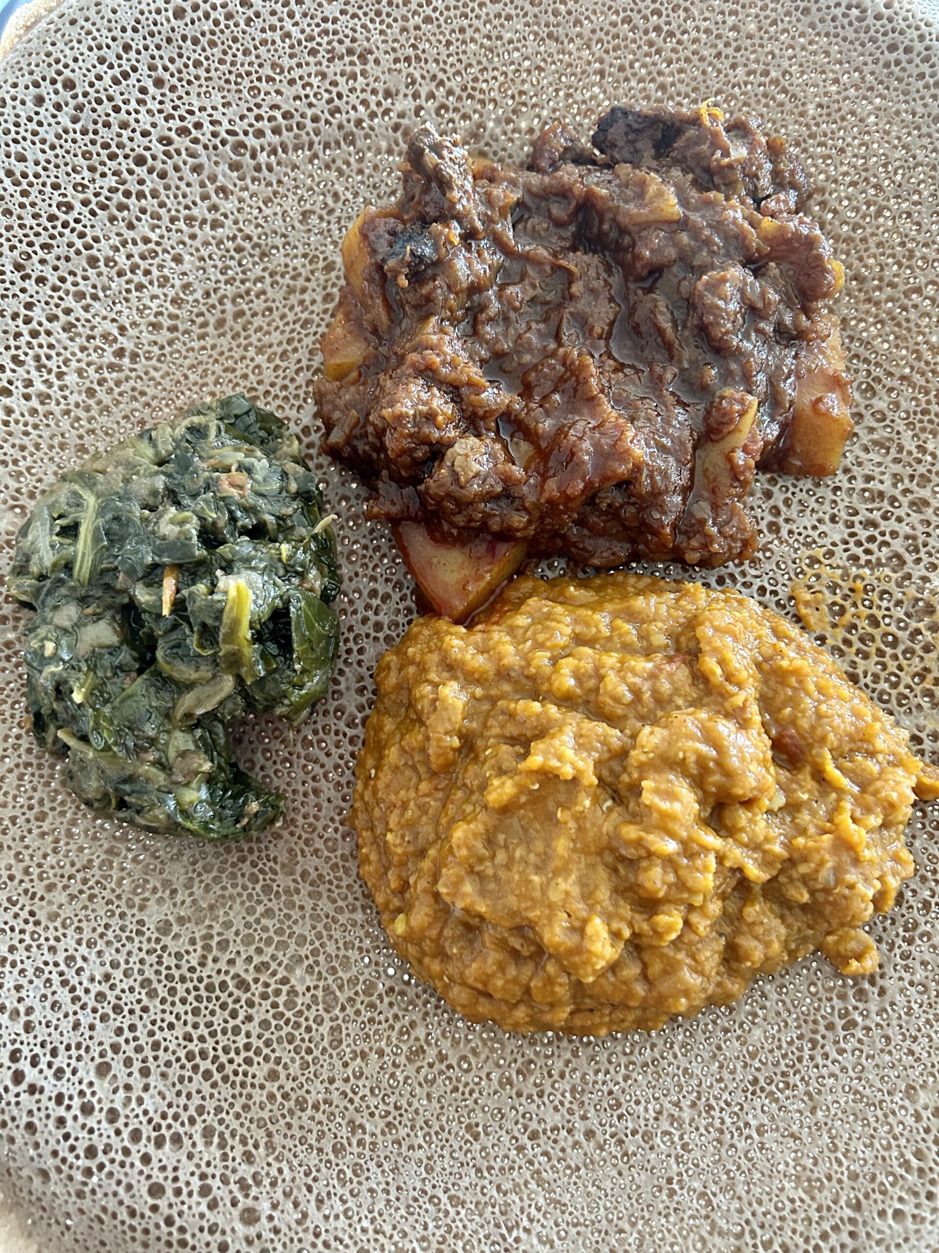 Vegan Combination Platter ሕውስዋስ ናይ ጾም