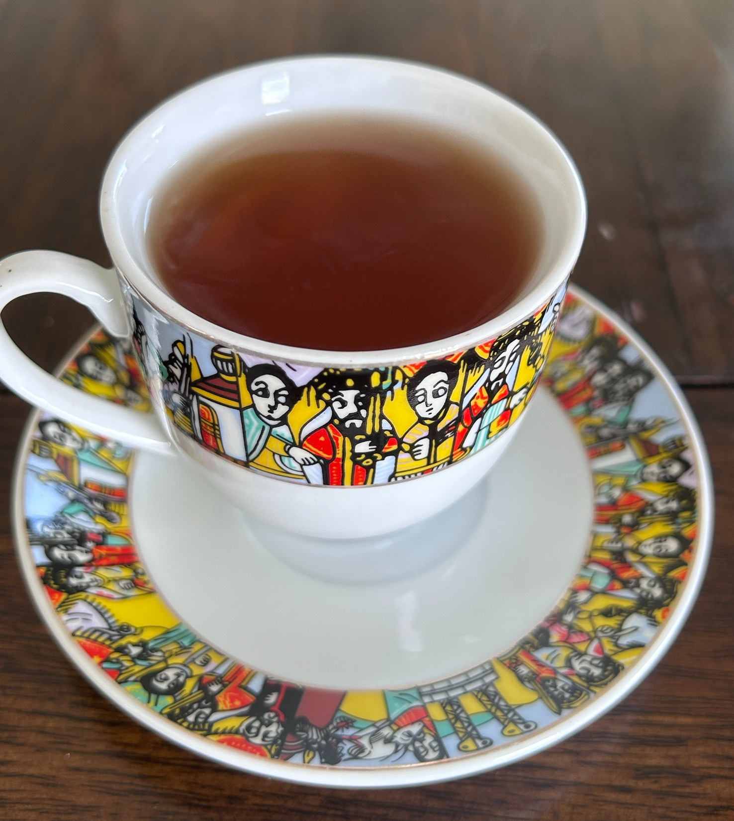 spices infused Hot Black Tea (A heart of hospitality and Culture)